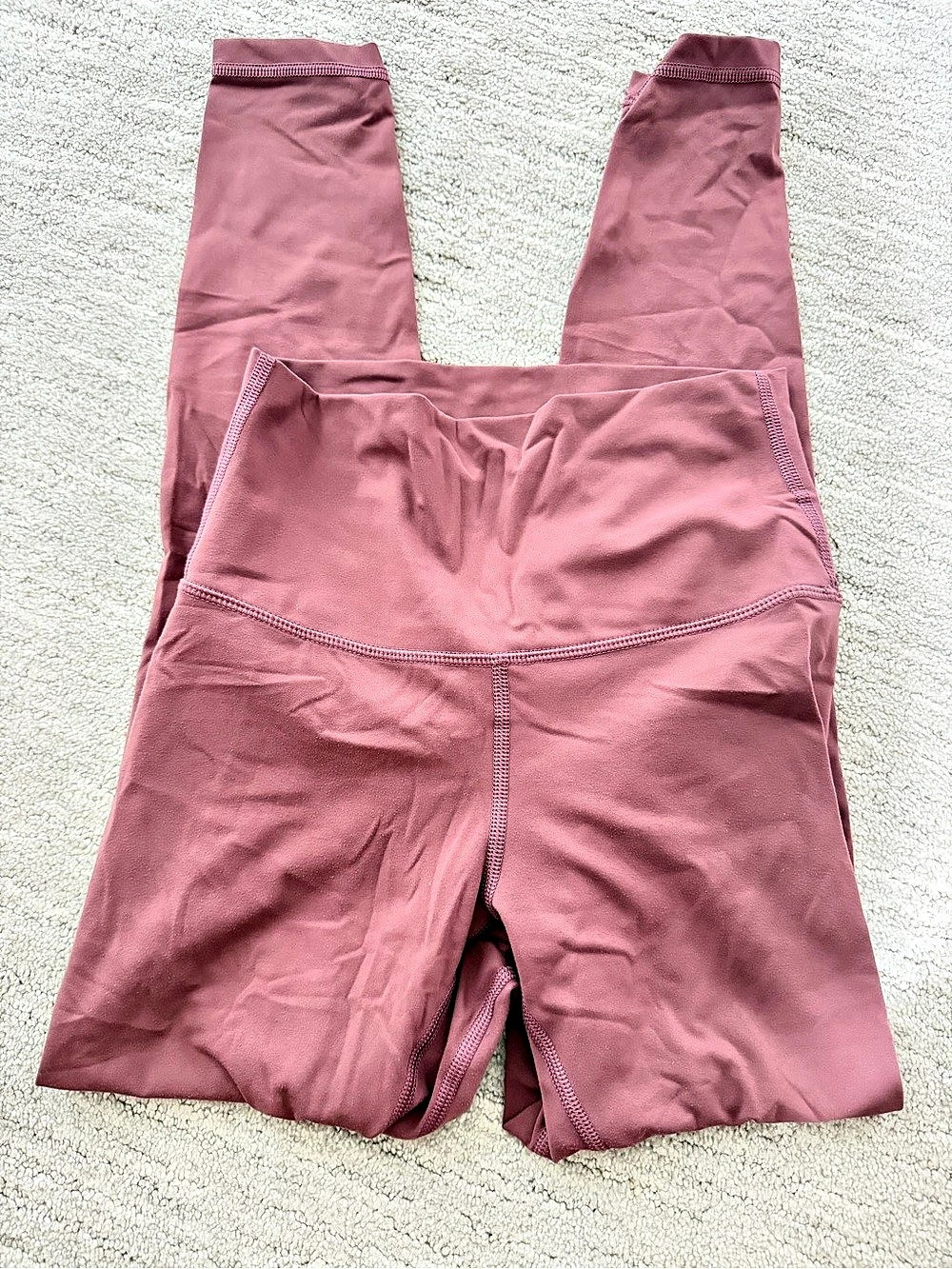 Savvi High-Rise Athletic Leggings in Pink Size XS Like New